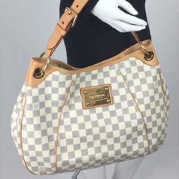 Louis Vuitton Handbags - LOUIS VUITTON Galliera PM Damier Azur Shoulder Bag